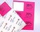 NextDayLabels 812 x 11 Neon Color High Light Fluorescent Labels for Laser Inkjet Printer Pink Fluorescent 4 x 313 6 Per Page 150 Labels