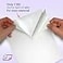 NextDayLabels 85 x 11 Full Sheet Labels Blank White Matte Permanent Adhesive Sticker Labels for LaserInk Jet Printer 50 Sheets