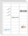 9527 Product 30 up 1 x 258 Sticker Labels Shipping Address Labels SKU Labels for LaserInk Jet Printer100 SheetsTotal 3000 Labels