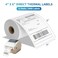 9527 Product 4x6 Direct Thermal Shipping Labels for Zebra 2844 ZP450 ZP500 ZP505Blank450 LabelsRoll 1 Core 12 Rolls