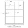 9527 Product 6 up 313 x 4 Sticker Labels Shipping Address Labels for Laser Inkjet Printers 100 Sheets Total 600 Labels