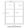 9527 Product 6 up 313 x 4 Sticker Labels Shipping Address Labels for Laser Inkjet Printers 100 Sheets Total 600 Labels