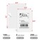 9527 Product 85 x 55 Half Sheet Self Adhesive Shipping Labels for Laser Inkjet Printers Easy to Peel Label 100 Sheet 85 x 11 Address Labels 2 Labels per Sheet 200 Labels