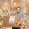 9527 Product 85 x 55 Half Sheet Self Adhesive Shipping Labels for Laser Inkjet Printers Easy to Peel Label 100 Sheet 85 x 11 Address Labels 2 Labels per Sheet 200 Labels