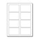 Desktop Publishing Adhesive Name Tag Stickers 8 Labels per Sheet 3 38 x 2 13 25 Sheets 200 Labels White Matte Finish Printable Badges for InkjetLaser Printers