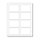 Desktop Publishing Adhesive Name Tag Stickers 8 Labels per Sheet 3 38 x 2 13 25 Sheets 200 Labels White Matte Finish Printable Badges for InkjetLaser Printers