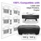 AveneMark 100 Sheets 600 Labels Shipping Address Labels 6 up 313 x 4 Quick to Peel Stickers Paper for Laser Inkjet Printers Printable Mailing Labels Stickers 6 Labels per Page Sheet