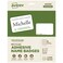 Avery EcoFriendly Recycled Name Tags 213 x 338 White Removable Adhesive 80 Printable Name Badges 48395