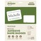 Avery EcoFriendly Recycled Name Tags 213 x 338 White Removable Adhesive 80 Printable Name Badges 48395