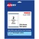 Avery Matte White Rectangle Labels Sure Feed Technology 5 x 7 500 Matte White Printable Labels