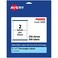 Avery Matte White Rectangle Labels Sure Feed Technology 5 x 7 500 Matte White Printable Labels