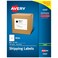 Avery Printable Shipping Labels for Copiers 85 x 11 White 100 Blank Mailing Labels 5353