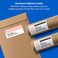 Avery Printable Shipping Labels Sure Feed Technology 313 x 4 White LaserInkjet Printable 60 Blank Mailing Labels per Pack 300 Total 5 Packs of 15264