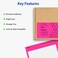 Avery Printable Shipping Labels with Sure Feed 2 x 4 Assorted Neon Colors Magenta Green Yellow Laser Inkjet Compatible 150 Blank Labels Total 5978