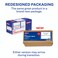 Avery White Computer Labels 1716 x 4 Dot Matrix and PinFeed Printer Compatible 5000 Total 4014
