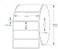 BESTeck Amazon FBA Direct Thermal Shipping Labels 2 58 2625 X 1 2000 Per Roll Compatible with Neatoscan and Zebra Printers 1 Roll 2000 Labels