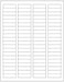 BESTeck White Laser Inkjet 175x05 Return Address Mailing FBA Labels 80UP 80 Labels Per Sheet 100 Sheets