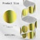 BESTIKER 2 Inch Circle Holographic Thermal Sticker Labels Gold 400pcs Printable Round Thermal Printer Stickers Waterproof SelfAdhesive Labels for Small Business Logo DesignThanks Card