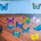 Bleidruck Printable Sparkle Holographic Sticker Paper 20 Sheets 85x11 Inch Waterproof Glitter Vinyl Sticker Paper Quick Dry for InkjetLaser Printer