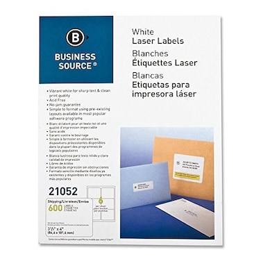 Business Source Address Label 210521 Each