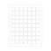 ChromaLabel 1 x 1 Inch Printable Labels White Custom Stickers Printable Sticker Paper Permanent Adhesive Label Sheets 63 Label Sticker per Sheet
