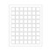 ChromaLabel 1 x 1 Inch Printable Labels White Custom Stickers Printable Sticker Paper Permanent Adhesive Label Sheets 63 Label Sticker per Sheet
