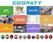 Coopaty 1 x 258 Shipping Labels 3000 Labels 100 Sheets White Blank Laser Inkjet Printer Compatible