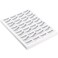 Coopaty 1 x 258 Shipping Labels 3000 Labels 100 Sheets White Blank Laser Inkjet Printer Compatible