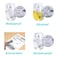 Coopaty Direct Thermal Labels 4x6 Thermal Shipping Labels 1000 Labels Fanfold Thermal Label Printer Paper Compatible with Zebra and Rollo 500 LabelsStack 2 Stacks
