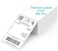 Coopaty Direct Thermal Labels 4x6 Thermal Shipping Labels 1000 Labels Fanfold Thermal Label Printer Paper Compatible with Zebra and Rollo 500 LabelsStack 2 Stacks