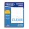 Desktop Publishing Crystal Clear Labels for Laser Printers 4 x 1 20 per Sheet 10 Sheets 200 Labels