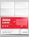 enKo 2 x 4 Inch Label White Blank 10 Up Address Mailing Labels for Laser Inkjet Printer 300 Sheets 3000 Labels