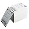 FungLam 4 x 6 Direct Thermal Shipping Labels Pack of 500 Fanfold Labels White Perforated PermanentAdhesive Compatible Zebra Rollo Thermal Label Printer
