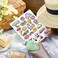 Gwybkq Sticker Paper Printable Vinyl for Inkjet Printer 50 Sheets Glossy White Waterproof Labels