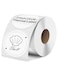iEager 3 Inch Circle Thermal Sticker Labels SelfAdhesive Round Direct Thermal Label MultiPurpose Roll Thermal Stickers 500 Labels White