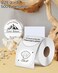 iEager 3 Inch Circle Thermal Sticker Labels SelfAdhesive Round Direct Thermal Label MultiPurpose Roll Thermal Stickers 500 Labels White