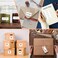 InpourPack 30 UP 3000 Stickers 100 Sheets 1 x 258 Shipping Return Address Labels for Laser Inkjet Printer White Blank Mailing Labels