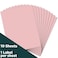 JAM Paper JAM PAPER Full Sheet Shipping Labels Printable Sticker Paper 8 12 x 11 Baby Pink Pastel 10 Full PagesPack