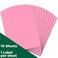 JAM Paper JAM PAPER Full Sheet Shipping Labels Printable Sticker Paper 8 12 x 11 Ultra Pink 10 Full PagesPack