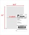 KKBESTPACK Half Sheet Shipping Labels for Laser and Inkjet Printers 2 Per Page Self Adhesive Mailing Labels White 85 x 55 200 Labels 2LP