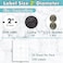 KOALA PAPER Koala Round Labels 2 Inch Matte Waterproof Printable Circle Stickers for Inkjet and Laser Printer 240 Circle Labels for Brand Logo Bottle Jar
