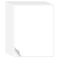L LIKED 85x11 Printable White Sticker Paper Full Sheet Label Matte for Laser Inkjet Printing 100 Sheets