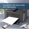 LabelChoice Labelchoice 100 Sheets 200 Labels Half Sheet Self Adhesive Shipping Labels for Laser Inkjet Printers 85 x 55 Shipping Mailing Labels 2 per Page Shipping Labels 5 12 x 8 12 Half Sheet Label