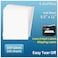 LabelMore 100 Sheets Printable Sticker Paper 85 x 11 Sticker Printer Paper Sheet for Laser Inkjet Printers