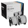 LD Compatible Paper Tape Replacement for Brother DK2205 24 in x 100 ft White 2Pack