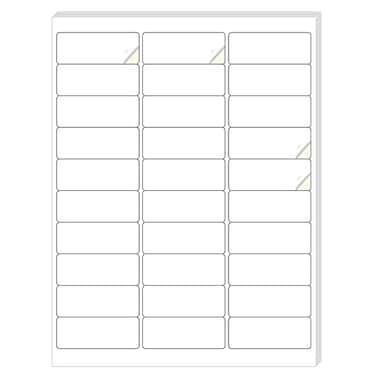 LKXSPLABE 1 x 258 Mailing Address Labels 900 Stickers Matte White Compatible with LaserInkjet Printer Permanent Adhesive Address Name Tags