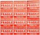 MFLABEL Half Sheet Shipping Labels 2UP 300 Labels 85x55 Round Corner LaserInkjet Labels for FedEx UPS Amazon FBA Strong Adhesion Corrugated Box Labels