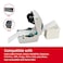 Misofuki 4x6 1 Stack 1000 Labels Fanfold Direct Thermal Shipping Labels Compatible with Rollo MUNBYN Zebra Fargo Label Printer Permanent Adhesive White Commercial Grade Labels for Thermal Printers