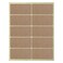 MR-LABEL MrLabel 24 Printable Natural Kraft Brown Label Sticker for Mason Jars Crafts Candles Candy Party Favor Gift Label for InkjetLaser Printer 25 sheets250 Labels