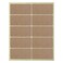 MR-LABEL MrLabel 24 Printable Natural Kraft Brown Label Sticker for Mason Jars Crafts Candles Candy Party Favor Gift Label for InkjetLaser Printer 25 sheets250 Labels
